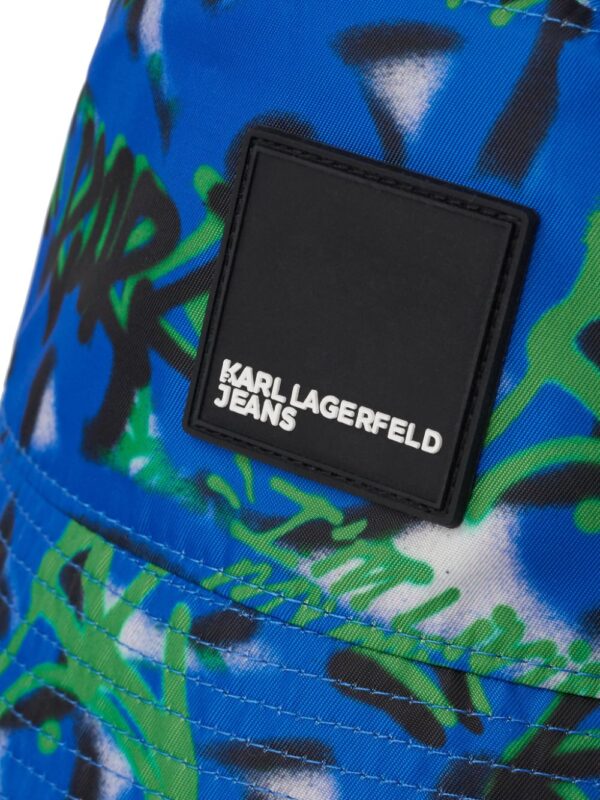 Karl Lagerfeld Jeans x Crapule2000 graffiti-print bucket hat - Image 3