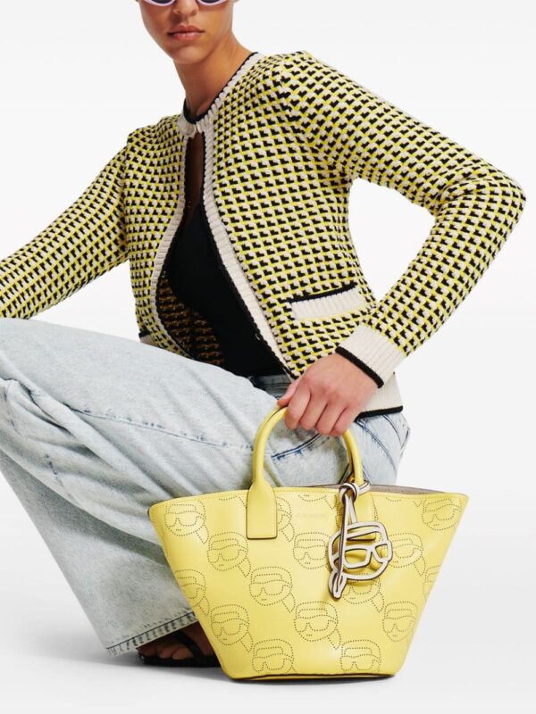 Karl Lagerfeld Ikonik perforated tote bag - Image 5