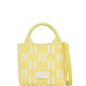 Karl Lagerfeld small K/Monogram knitted tote bag