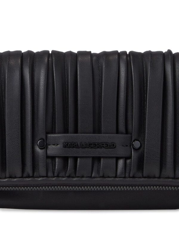 Karl Lagerfeld small K/Kushion clutch bag - Image 4