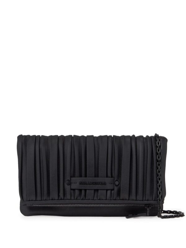 Karl Lagerfeld small K/Kushion clutch bag