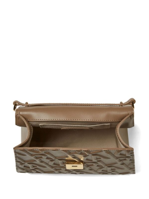 Karl Lagerfeld logo-embossed leather tote bag - Image 5