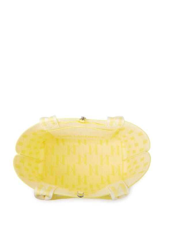Karl Lagerfeld medium K/Monogram knitted tote bag - Image 4