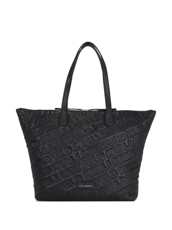 Karl Lagerfeld large Essential Kuilt tote bag