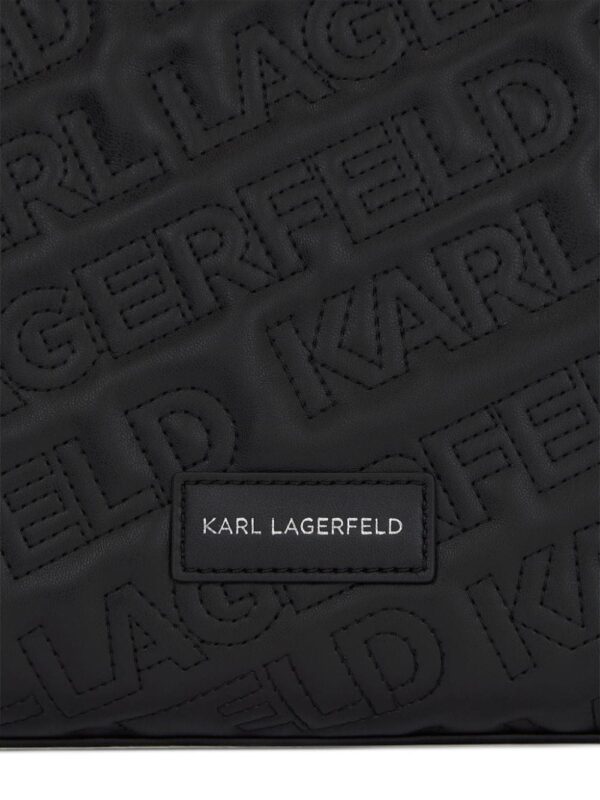 Karl Lagerfeld large Essential Kuilt tote bag - Image 4