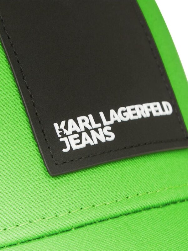 Karl Lagerfeld Jeans logo-appliqué baseball cap - Image 3