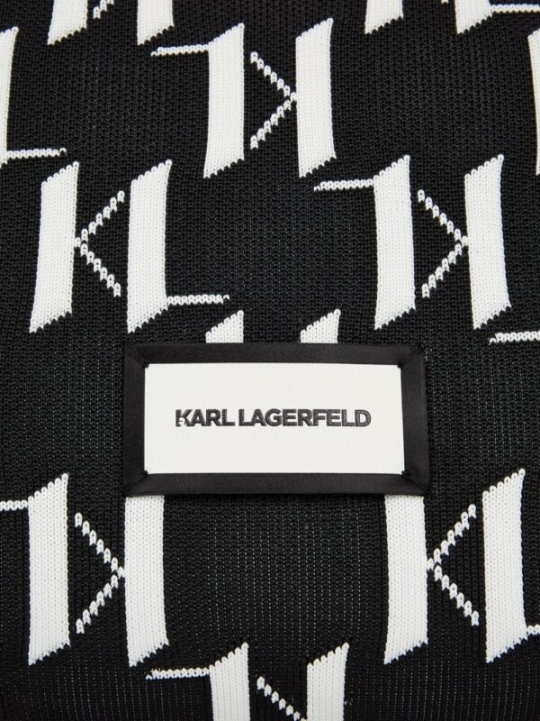 Karl Lagerfeld large K/Monogram knitted tote bag - Image 4
