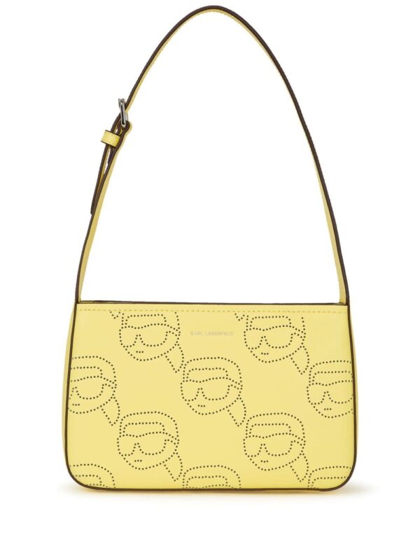 Karl Lagerfeld Ikonik perforated leather shoulder bag