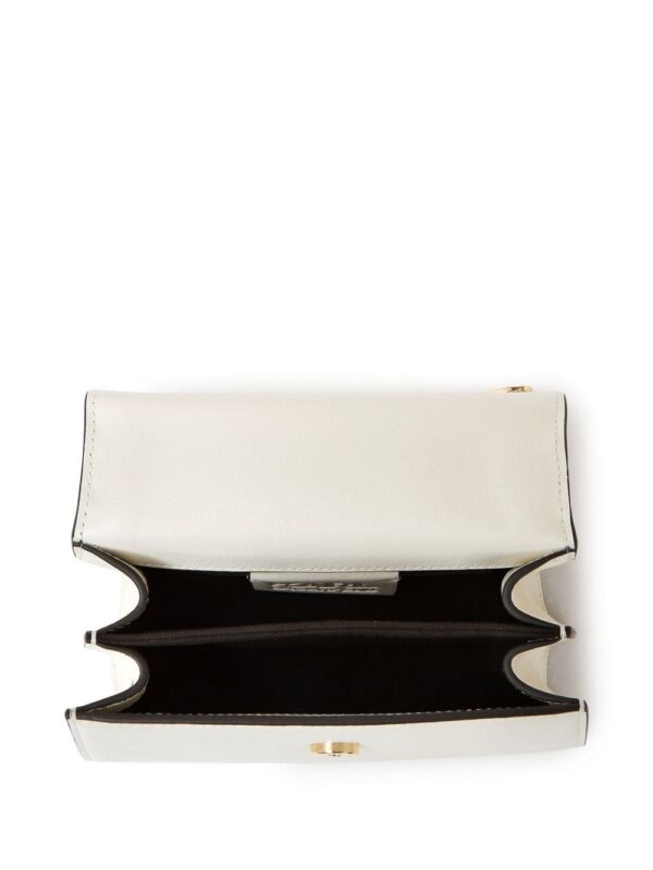 Karl Lagerfeld small Signature leather crossbody bag - Image 4