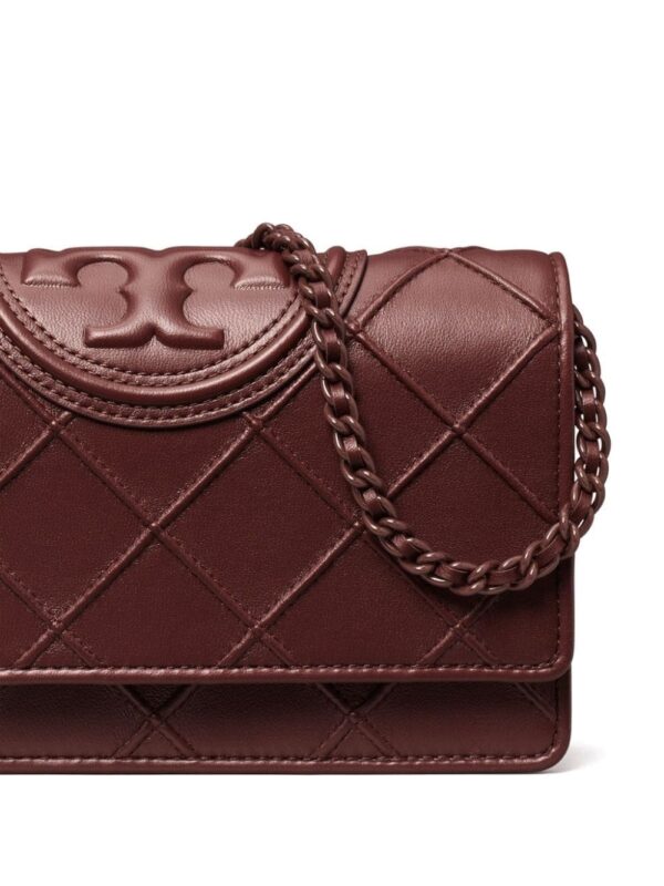 Tory Burch Fleming checked mini bag - Image 3