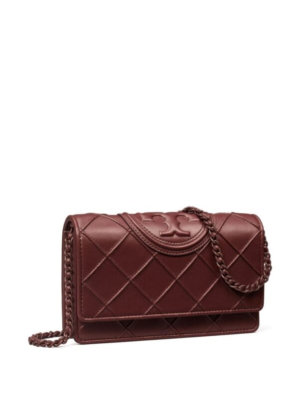 Tory Burch Fleming checked mini bag - Image 2