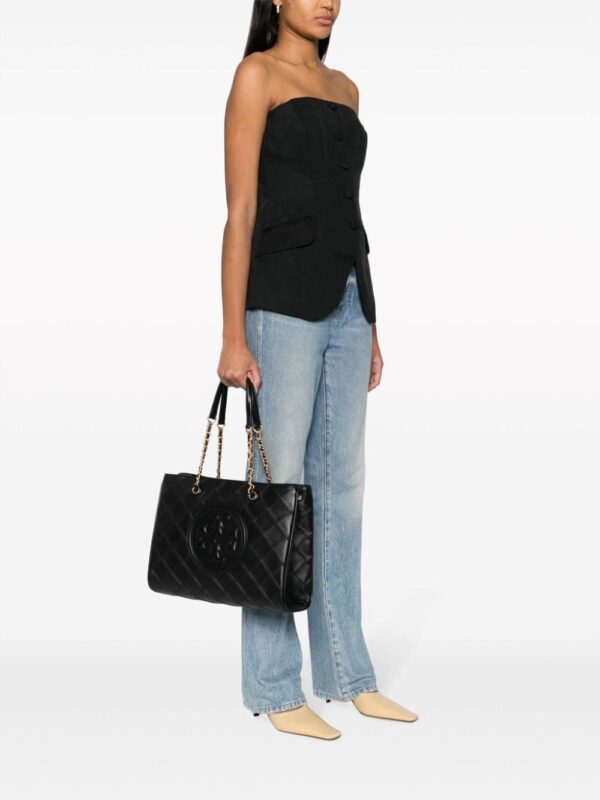 Tory Burch Fleming leather tote bag - Image 2