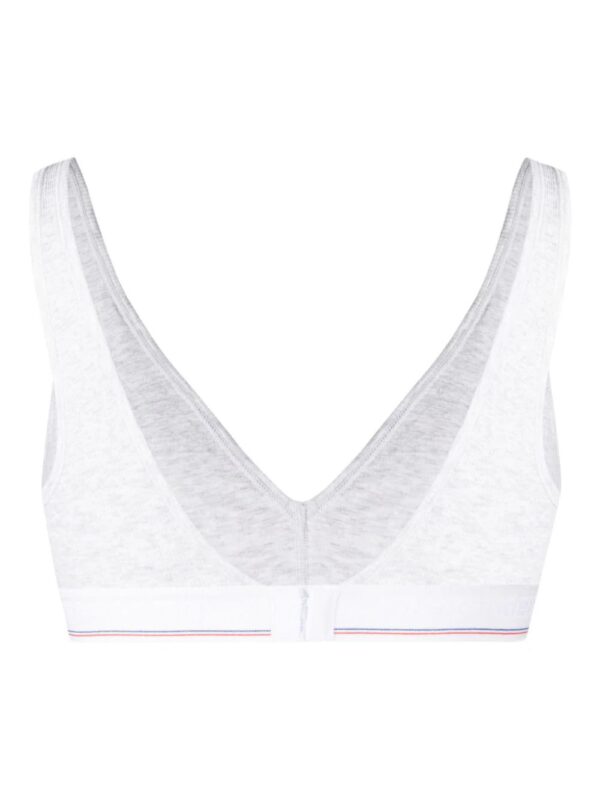 Alexander Wang  logo-jacquard ribbed bralette - Image 2