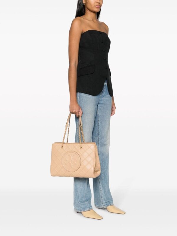 Tory Burch Fleming leather tote bag - Image 2