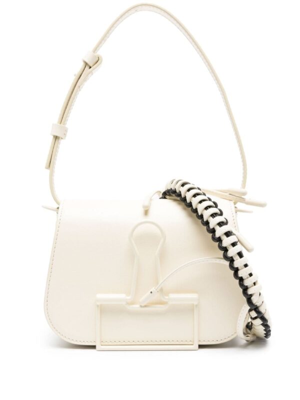 Off-White Binder leather shoulder bag