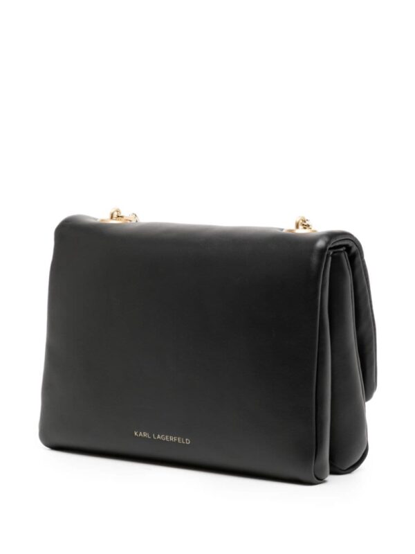 Karl Lagerfeld small K/Stamp leather crossbody bag - Image 3