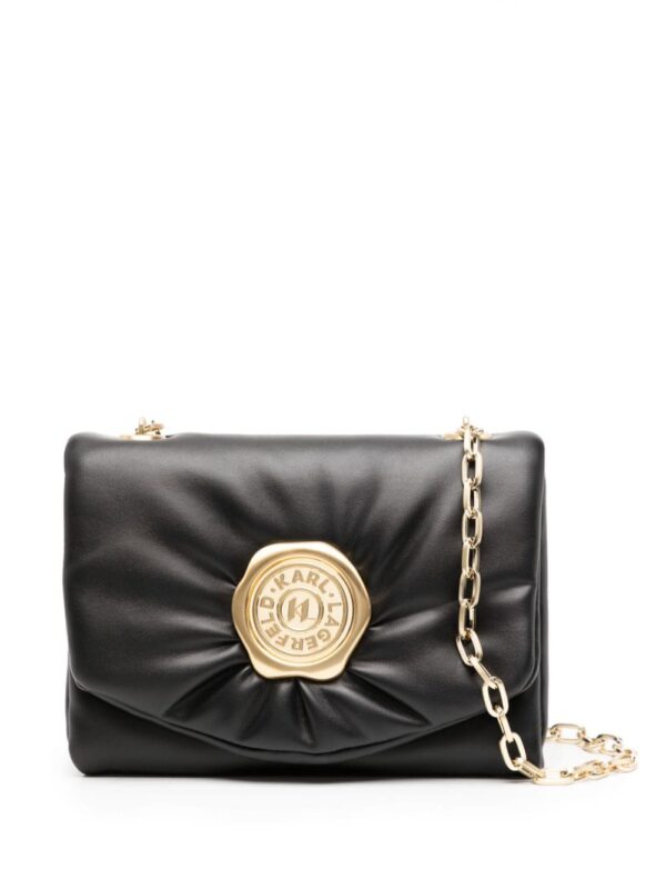 Karl Lagerfeld small K/Stamp leather crossbody bag