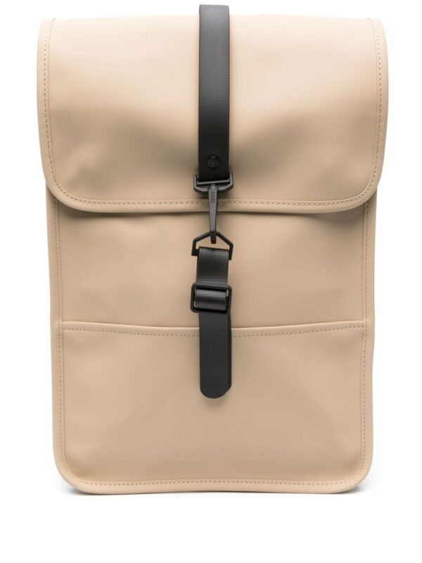Rains carabiner-fastening waterproof backpack