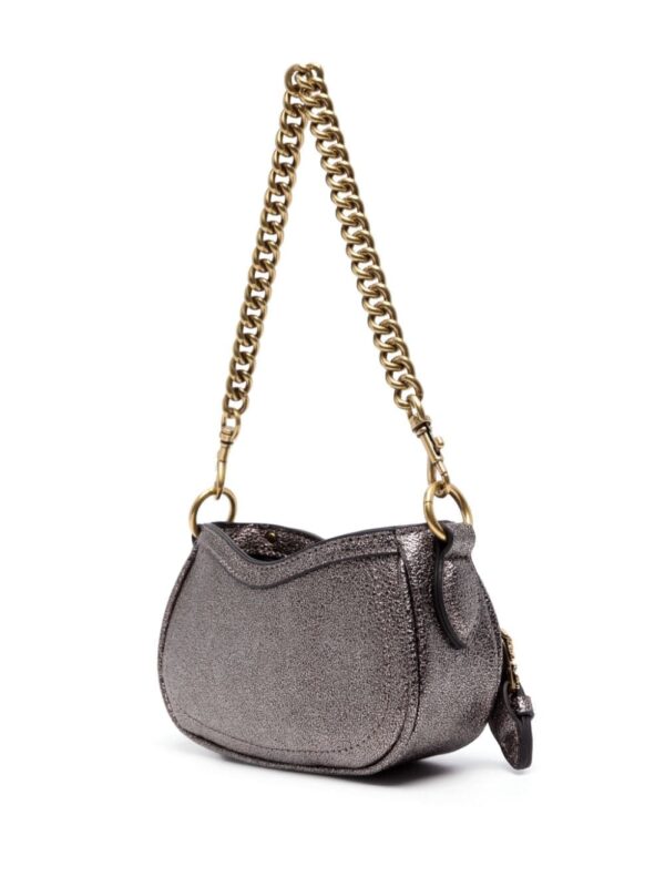 Versace Jeans Couture metallic faux-leather crossbody bag - Image 3