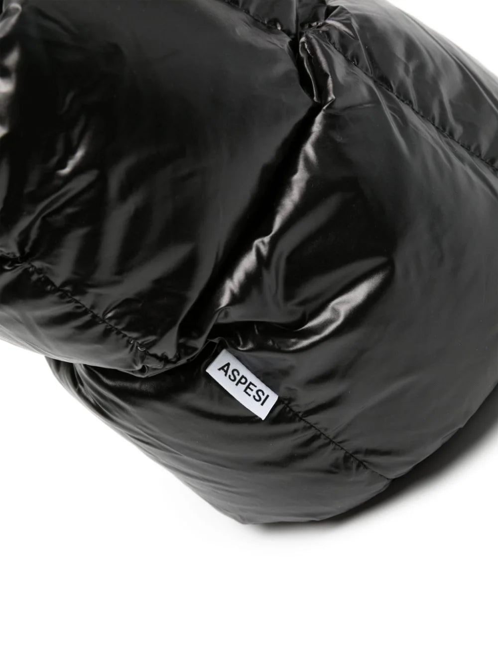 ASPESI logo-patch puffer crossbody bag - Image 3