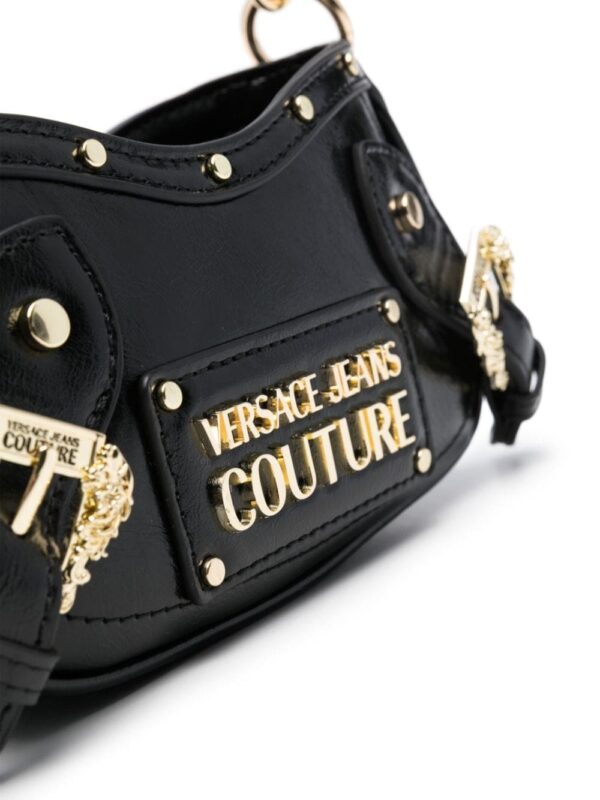 Versace Jeans Couture studded faux-leather shoulder bag - Image 4