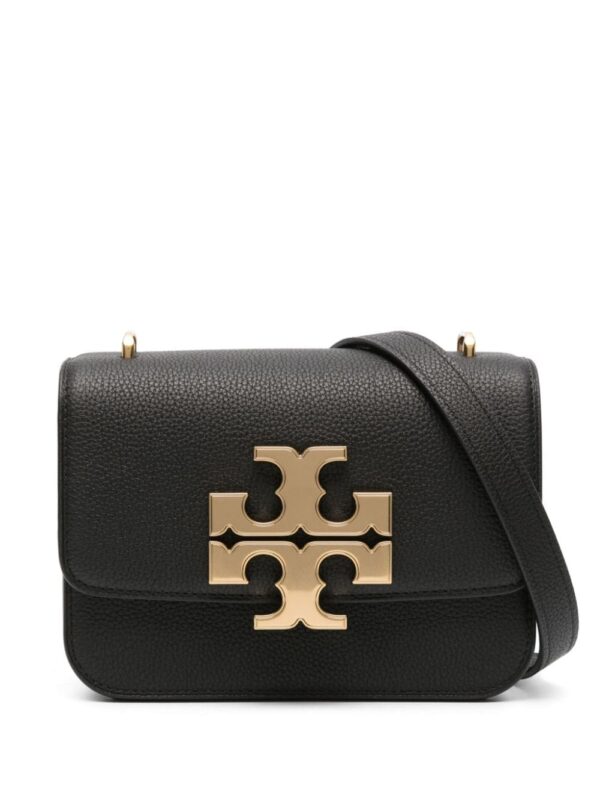 Tory Burch logo-plaque leather crossbody bag