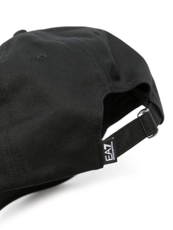 Ea7 Emporio Armani logo-embroidered cotton baseball cap - Image 2