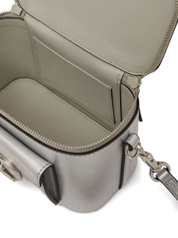 Valentino Garavani mini Locò metallic handbag - Image 4