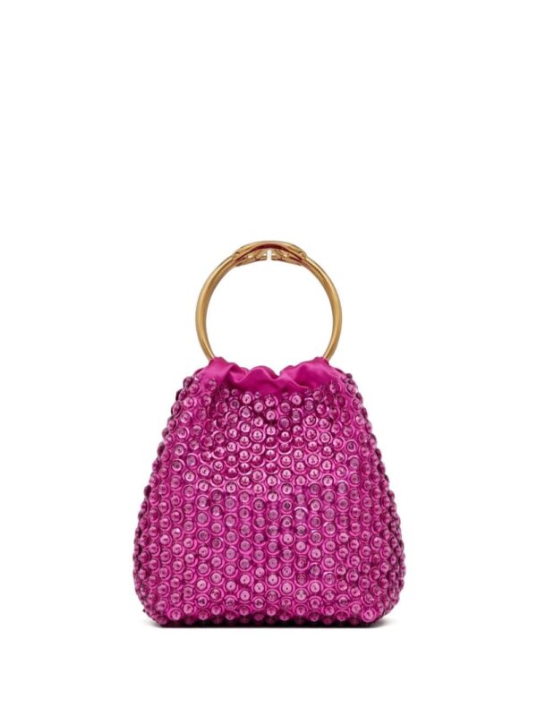 Valentino Garavani small Carry Secrets embroidered bucket bag