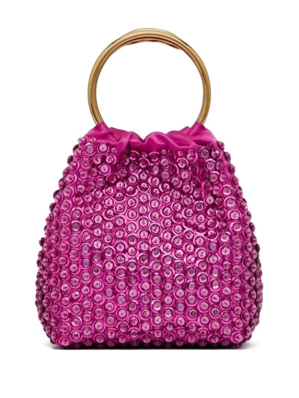 Valentino Garavani small Carry Secrets embroidered bucket bag - Image 2