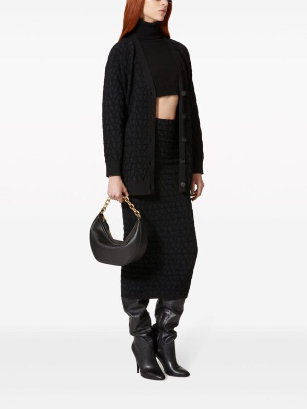 Valentino Garavani small VLogo Moon leather shoulder bag - Image 2