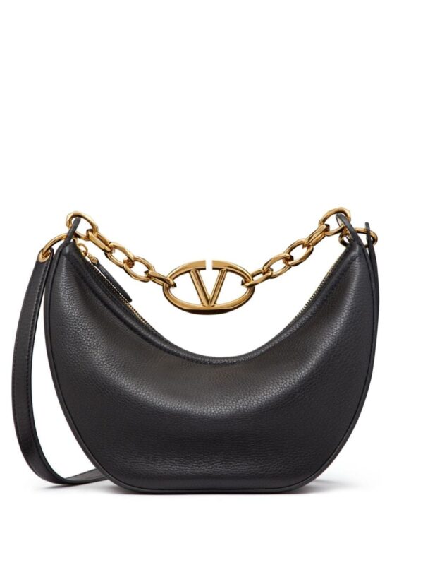 Valentino Garavani small VLogo Moon leather shoulder bag