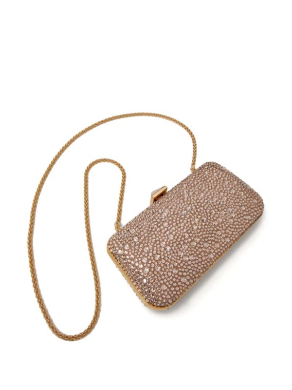 Valentino Garavani Carry Secrets rhinestone-embellished clutch bag - Image 5