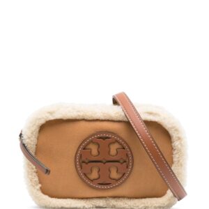Tory Burch Perry Bombe shearling crossbody bag