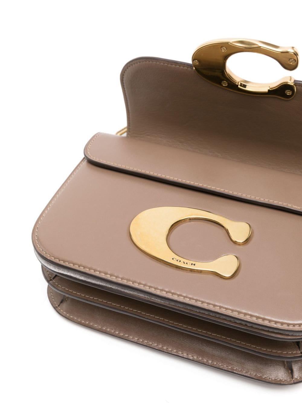 Coach Idol logo-plaque leather shoulder bag - Image 4