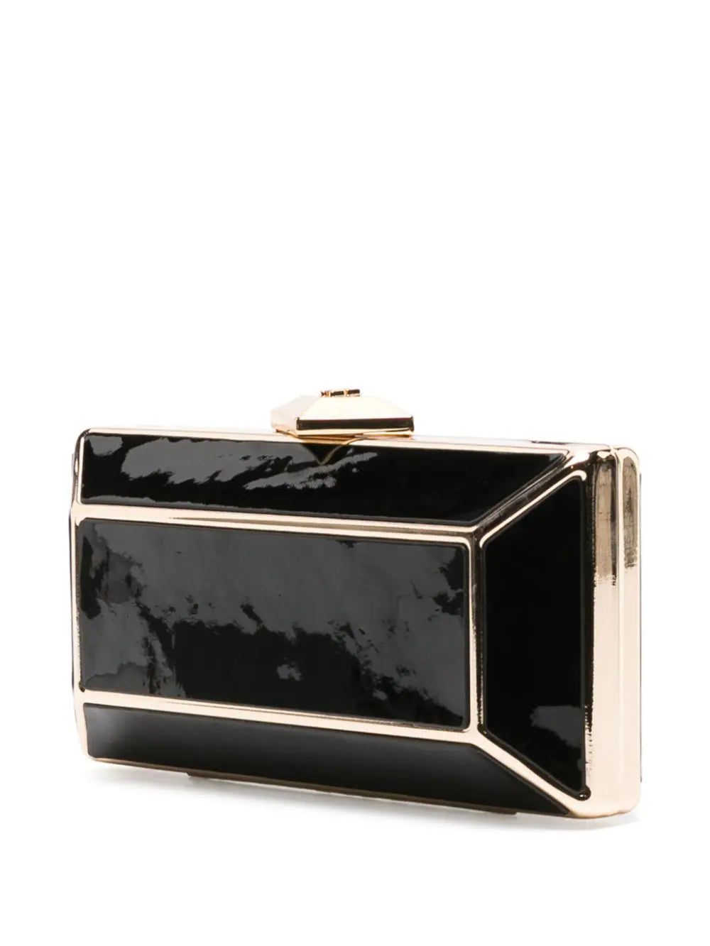 Elisabetta Franchi Rigid two-tone clutch bag - Image 3