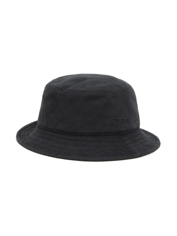 Diesel C-Fisher washed denim bucket hat - Image 2