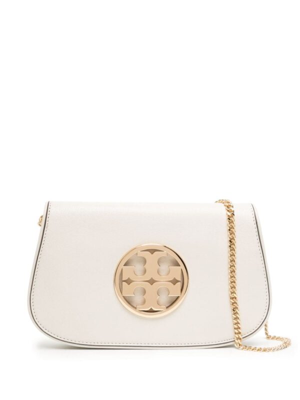 Tory Burch Reva logo-plaque clutch bag