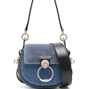 Chloé small Tess denim crossbody bag