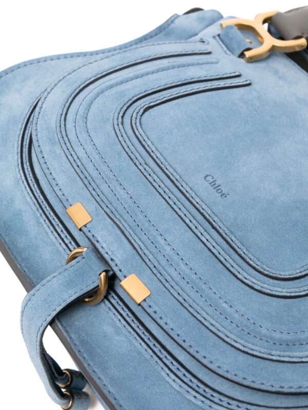 Chloé Marcie suede shoulder bag - Image 4
