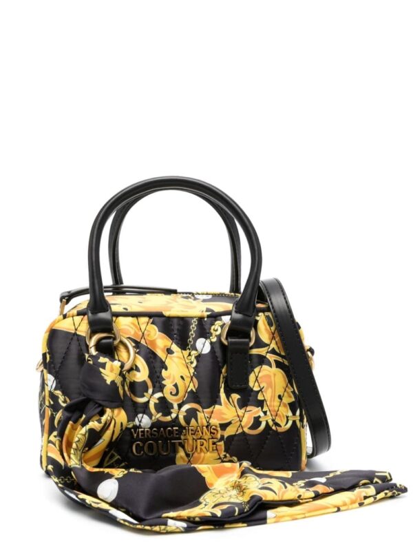 Versace Jeans Couture baroque-print tote bag