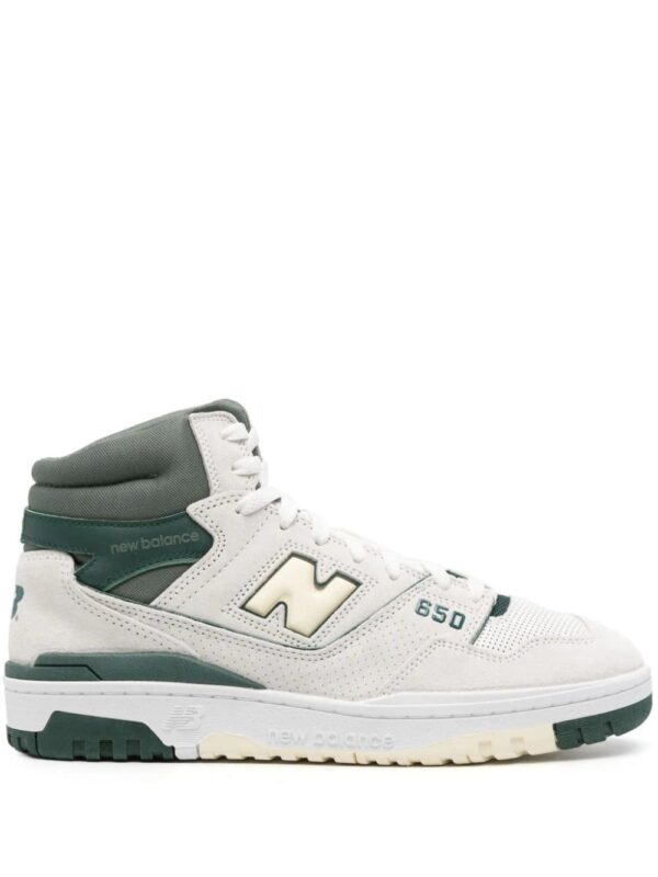 New Balance  650 high-top leather sneakers