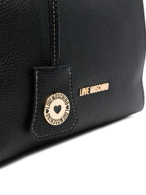 Love Moschino logo-lettering tote bag - Image 4