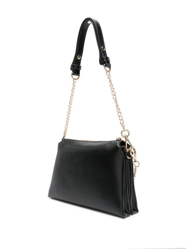 Love Moschino heart-plaque faux-leather shoulder bag - Image 3