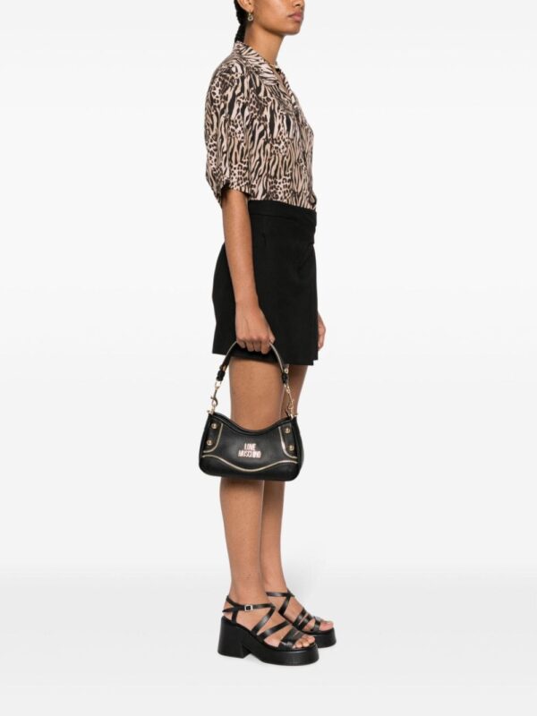 Love Moschino logo-lettering shoulder bag - Image 2