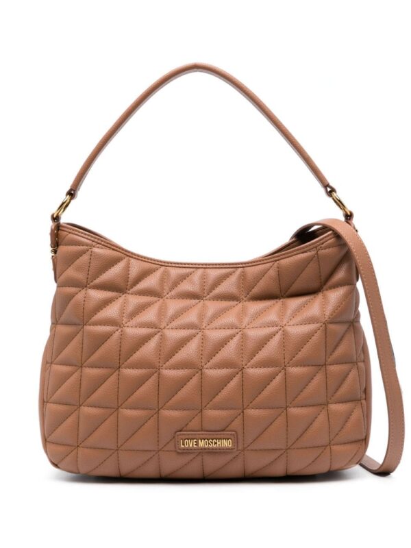 Love Moschino quilted faux-leather shoulder bag