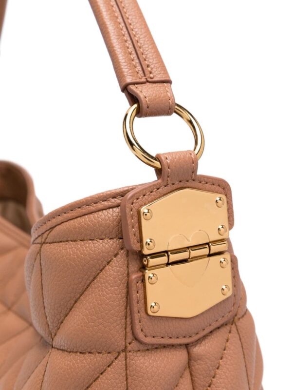 Love Moschino quilted faux-leather shoulder bag - Image 4