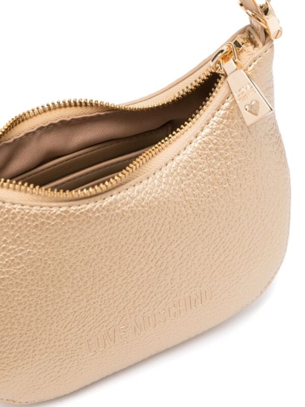 Love Moschino metallic faux-leather tote bag - Image 4