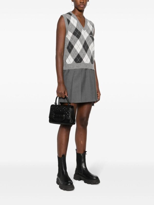 Love Moschino logo-lettering quilted tote bag - Image 2