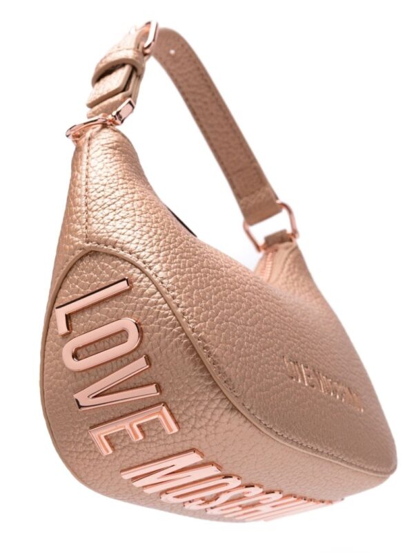 Love Moschino logo-lettering faux-leather bag - Image 4
